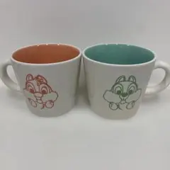 チップとデール マグカップセット