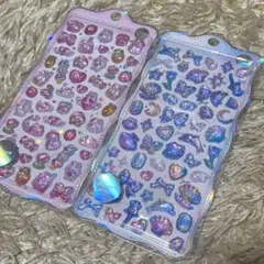 ボンボンドロップシール　オーロラシリーズ　2枚