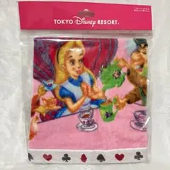 東京ディズニーリゾート　ウォッシュタオル　不思議の国のアリス
