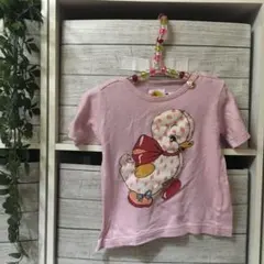 ムチャチャねね　あひるフロッキーTシャツ2歳のサムネイル