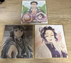 鬼滅の刃 特別放送版 2025複製ミニ色紙 柱稽古編 胡蝶しのぶ　時透無一郎