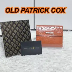 【超希少】OLD PATRICK COX 星型押し二つ折り財布 オレンジ 日本製のサムネイル