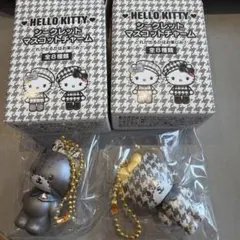 ハローキティ モノクロガーリー シークレットマスコットチャーム タイニーチャム