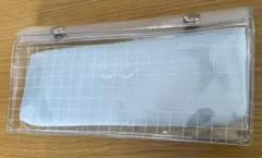 クリアペンケース　女子高生　人気　透明　新品未使用