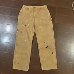 プ*社様 偽物注意　KAMIYA BORO PAINTER PANTS ブラウン プ*社様 偽物注意 KAMIYA BORO PAINTER PANTS ブラウン - メルカリ