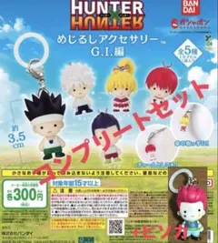HUNTER×HUNTER めじるしアクセサリー コンプリート＋ヒソカ