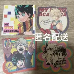【開封のみ】僕のヒーローアカデミア アートステッカー　4枚セット