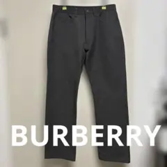 【美品】バーバリーブラックレーベル　ストレートパンツ　ズボン