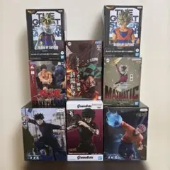 [新品未開封]ドラゴンボール鬼滅の刃呪術刃牙フィギュア まとめ売り 8点セット 新品未開封]ドラゴンボール鬼滅の刃呪術刃牙フィギュア まとめ売り 8点