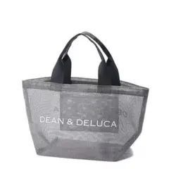DEAN & DELUCA メッシュトートバッグ グレー Sサイズ
