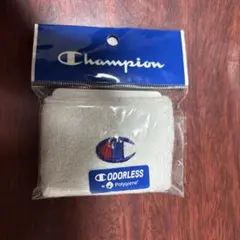 Champion リストバンド ホワイト FREE