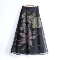 KEITAMARUYAMA AMERI SHEER LAYERED SKIRT