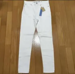 値下げ！BAYFLOW DENIM スキニーパンツ ホワイト W26のサムネイル