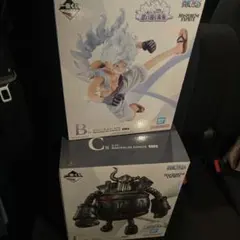 ワンピース一番くじ　思い描く未来 B賞　モンキーDルフィ C賞　エメト