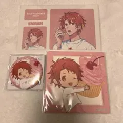 うたプリ　音也　缶バッジ　特典　ブロマイド　コースター　BGS