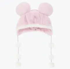 《値下げ》ディズニー　ファンキャップ ピンク　ミッキー　被り物