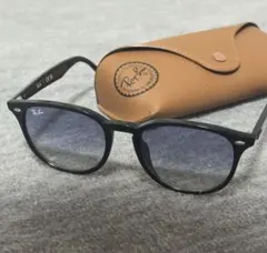 Ray-Ban グラデーション青ブラック サングラス 純正レンズのみ　53