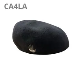 CA4LA カシラ BIG WOOL BERET ベレー帽 ブラック ウール
