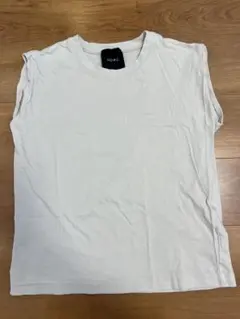 N.O.R.C グレー ノースリーブ Tシャツ　カットソー