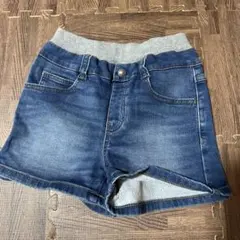 GU デニムブルー ハーフパンツ