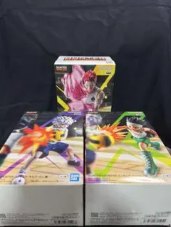 HUNTER×HUNTER フィギュア G.I.編 ゴン キルア ヒソカ 3種