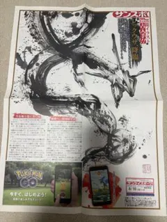 ポケモンGO レックウザ 号外 非売品 2019のサムネイル