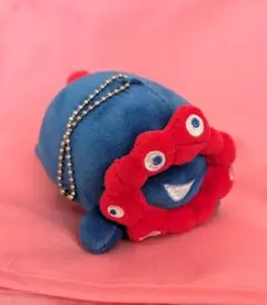 EXPO2025　ミャクミャク　もっちりぬいぐるみ　ミニキーホルダー横　大阪万博