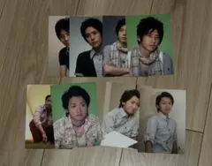 【匿名発送】 嵐 公式写真 8枚セット 二宮和也 大野智