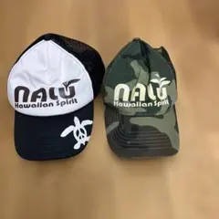 NALU Hawaiian Spirit メッシュキャップ 2個セット