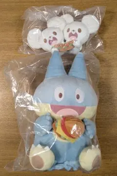 ポケピース　一番くじ　ゴンベ　ワッカネズミ　ぬいぐるみ