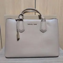 マイケルコース　2wayハンドバッグ　ショルダーバッグ　ベージュ