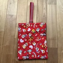 アンパンマン　ドキンちゃん　上靴入れ　靴袋　シューズバック　入園