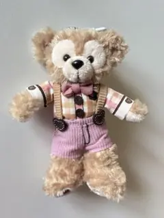 ダッフィー 2017 バレンタイン　ぬいぐるみバッジ