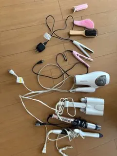 MONSTER ドライヤー & TESCOM ヘアアイロン セット