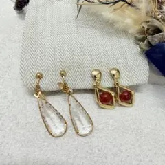 11.965【イヤリング】アクセサリー　ピアス変更可