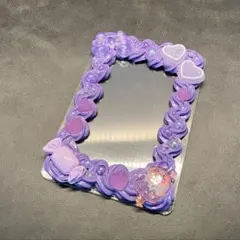 【4】トレカケース　ホイップデコ　紫