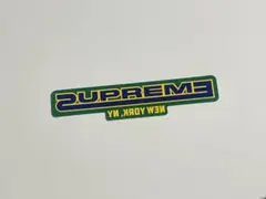2021FW supreme ステッカー”New York NY ″グリーン