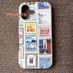 切手デザイン iPhoneケース