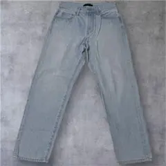 UNIQLO JEANS レギュラーフィットテーパードジーンズ 28(70cm)