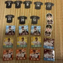 楽天イーグルス　ユニフォームステッカー他