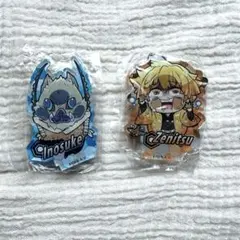 ぴた！でふぉめ　鬼滅の刃　アクリルスタンド　善逸　伊之助