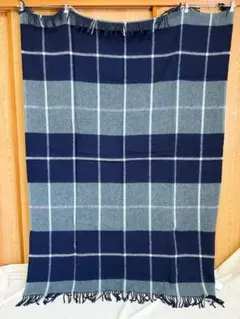 BURBERRY BLUE LABEL フードポンチョ ショール チェック柄 - メルカリ