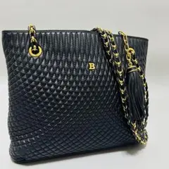 バリー　キルティングハンドバッグ　袋付き BALLY バリー ハンドバッグ 黒 キルティング 保存袋 元箱有り - メルカリ