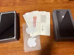 iPhone 8 Plus スペースグレー SIMフリー　バッテリーセット