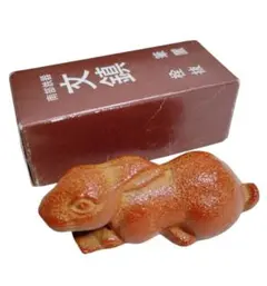 南部鉄器　うさぎ　文鎮のサムネイル
