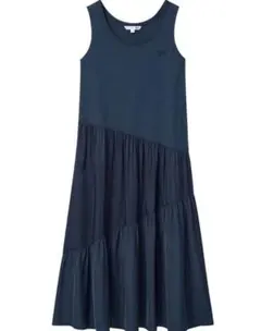 ユニクロ×jwa ティアードワンピース　ネイビー　Sサイズ