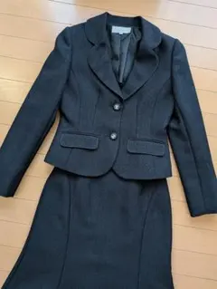 美品　エスプリミュール　フォーマルスーツ　ブラック　Sサイズ