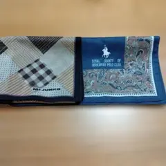 Mr.JUNKO 　ROYAL COUNTY ハンカチ 2枚セット