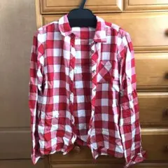 【美品】ZARAキッズ　シャツ　長袖　レディースシャツ