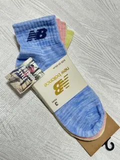 新品 New Balance ソックス 3足セット 23-25cm 靴下